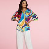 Belle Top - Chrome Rose