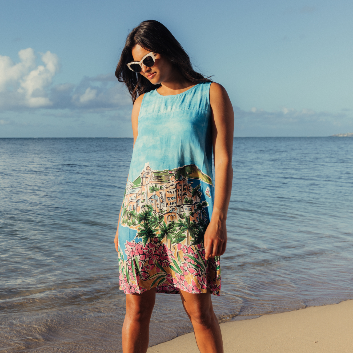 Jackie Dress - Royal Resort