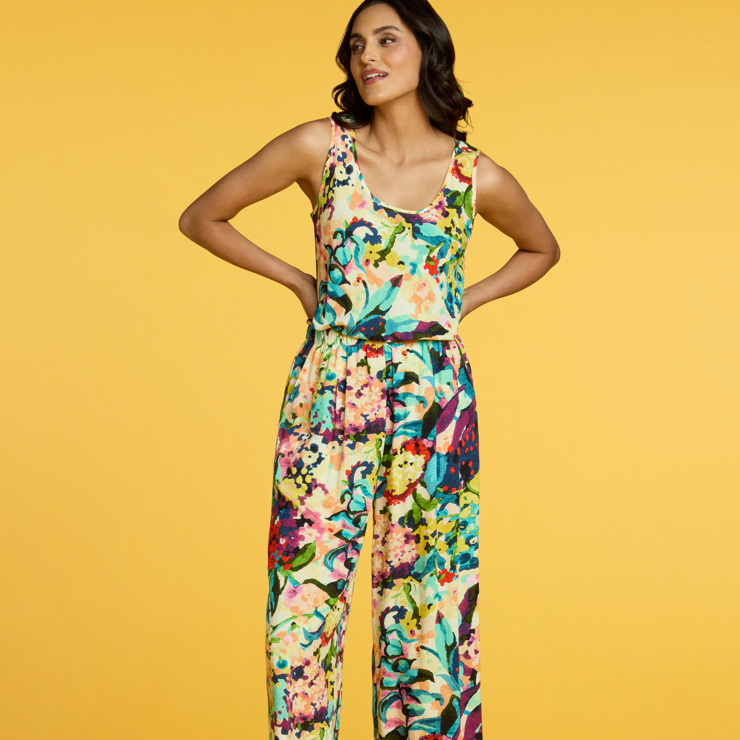 Wide Leg Crop - Montclair