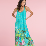 Ariana Dress - Emerald Forest