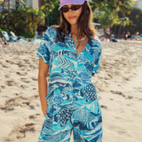 Top con stampa - Rainbow Runner Denim