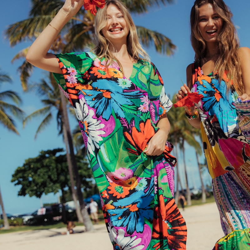 Vestido Casablanca - Flower Vibes