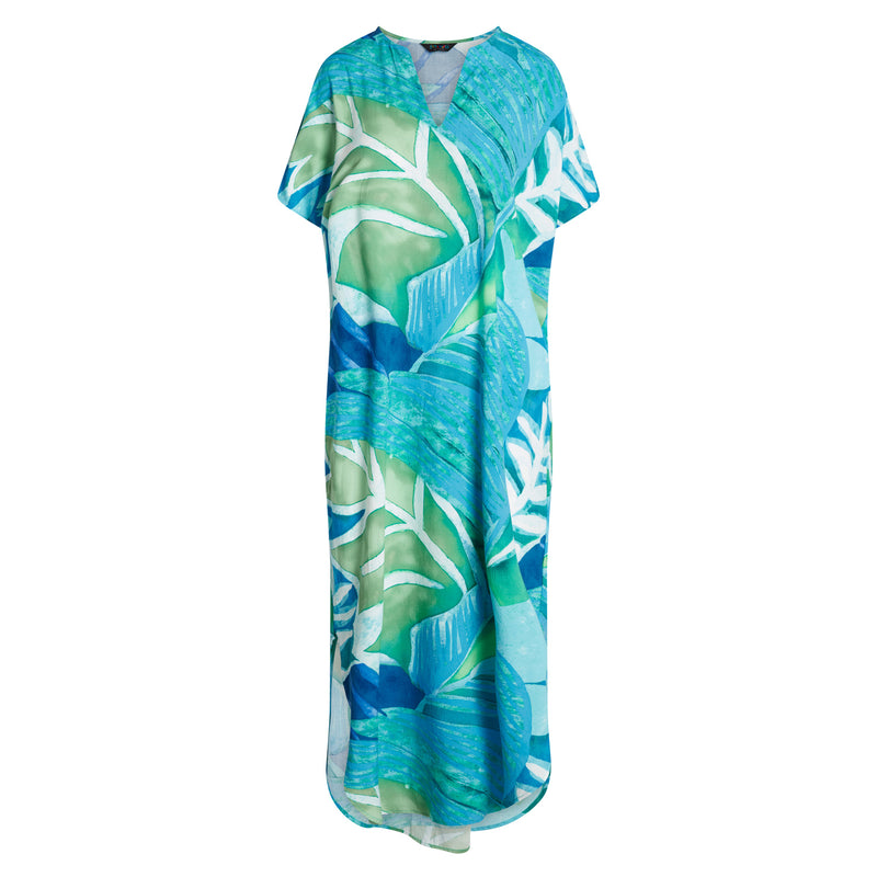 Casablanca Dress Blue Jay