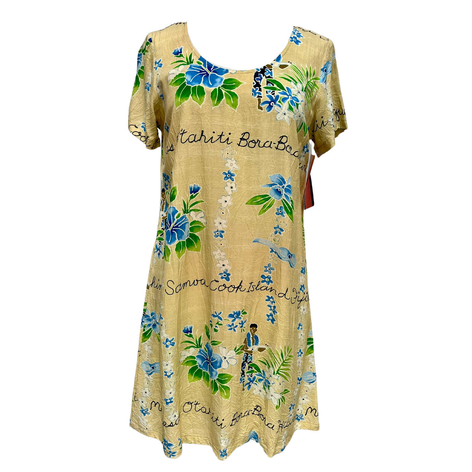 Robe Nicky beige des îles des années 2000