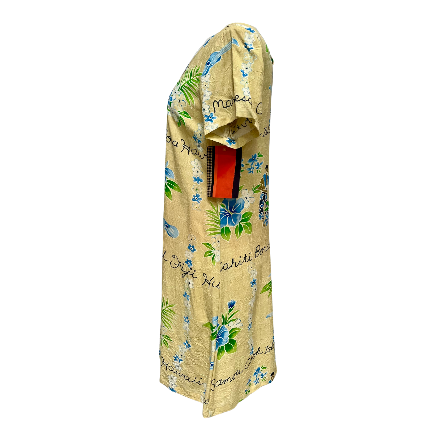 Robe Nicky beige des îles des années 2000