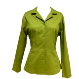 Chaqueta de sarga de hierba años 2000
