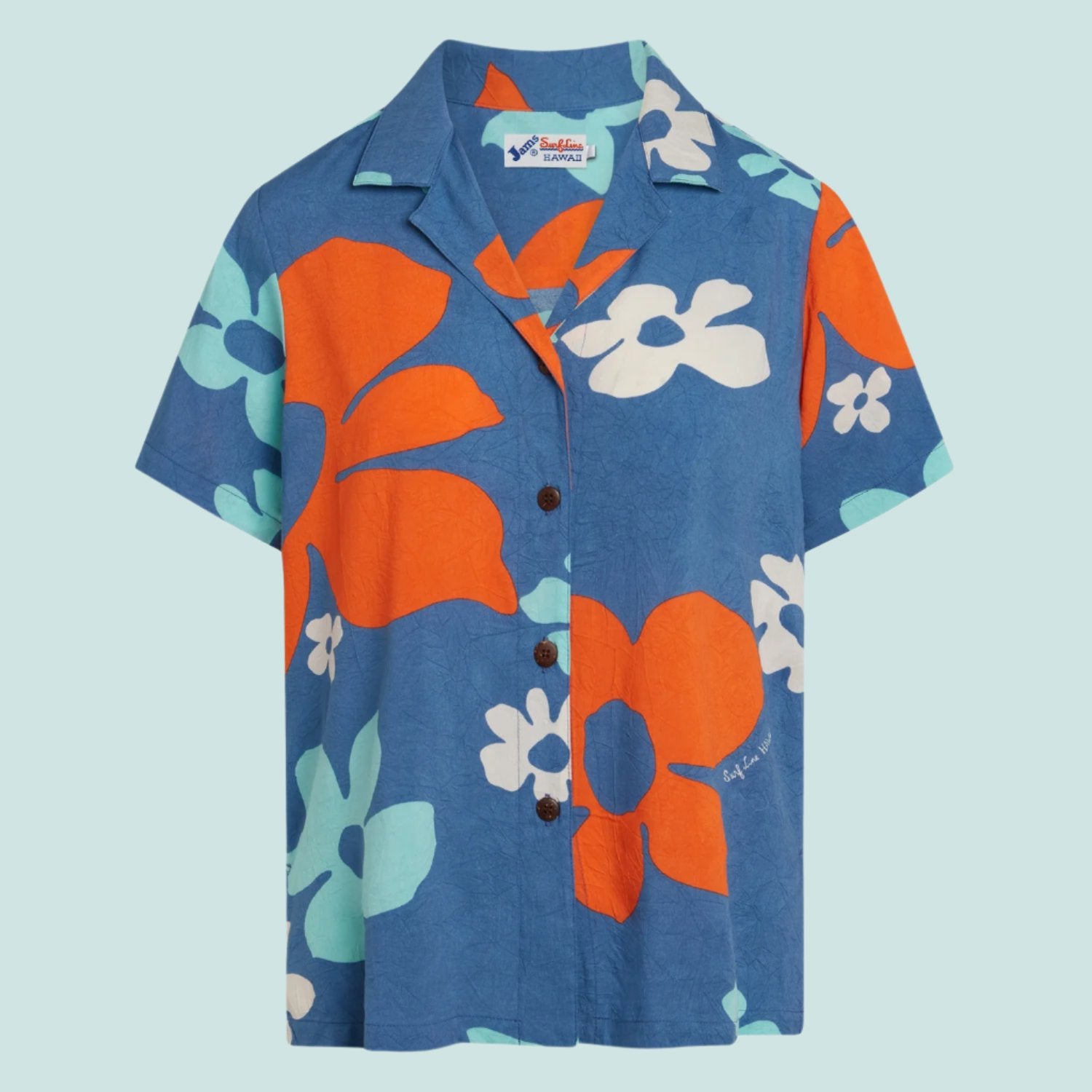Haut imprimé - Tradewinds Retro Blue