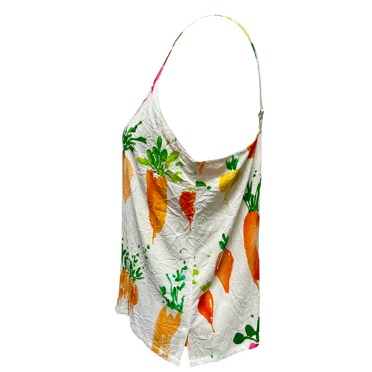 Camisole à imprimé radis des années 2000