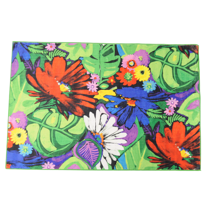 Alfombra 3'9" x 2'6" - Flower Vibes