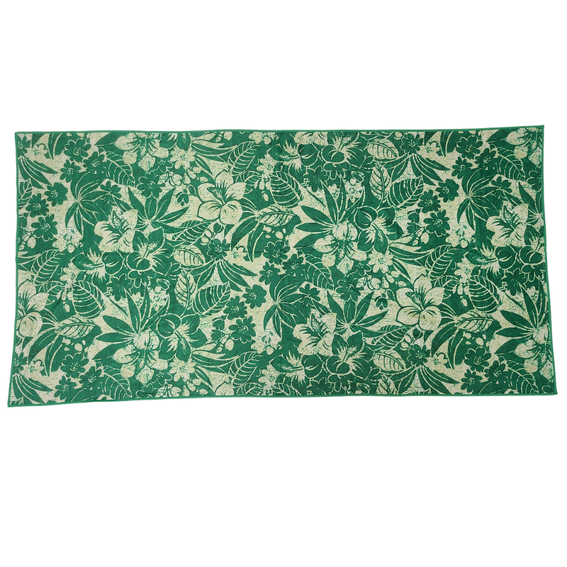 Serviette de Plage en Microfibre à Séchage Rapide - Vert Koa