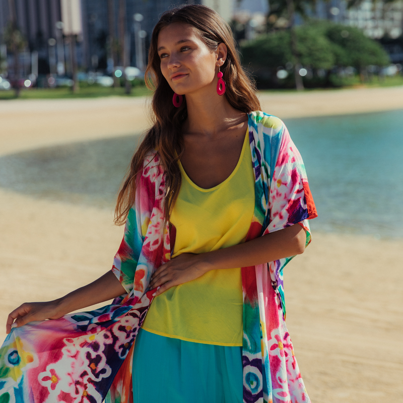 Chaqueta Kimono - Flor Circo