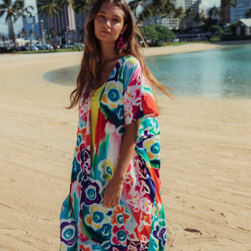 Chaqueta Kimono - Flor Circo