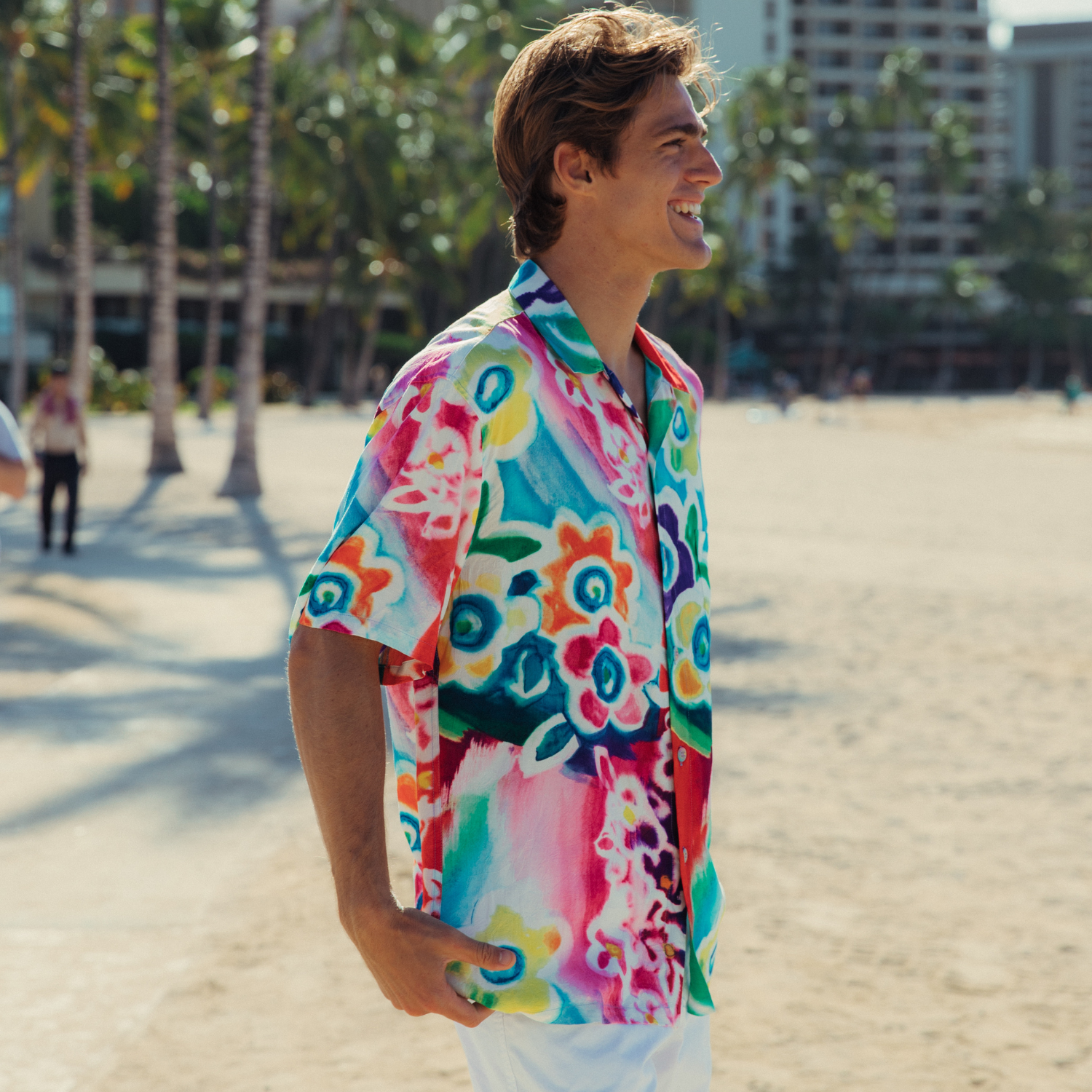 Chemise Rétro Homme - Fleur de Cirque