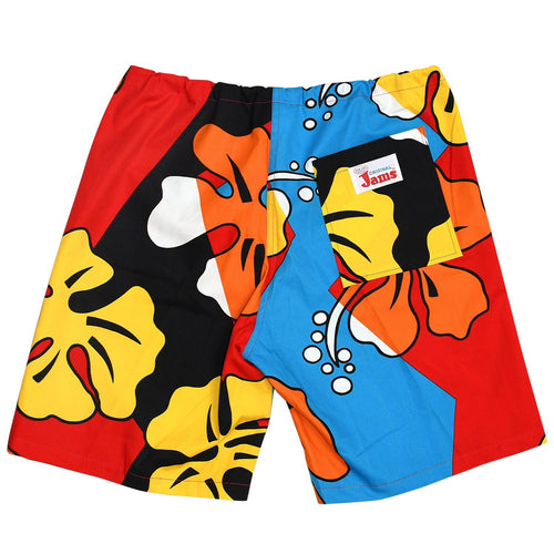 Original Jams Shorts - Hibiscus Black - jamsworld.com