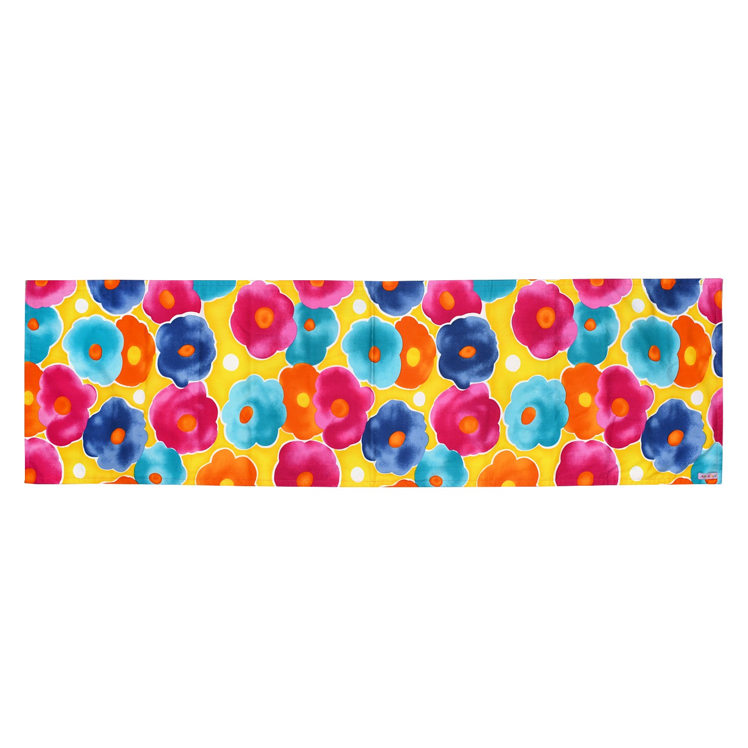 Chemin de table réversible Surf Line Hawaii - Marshmallow