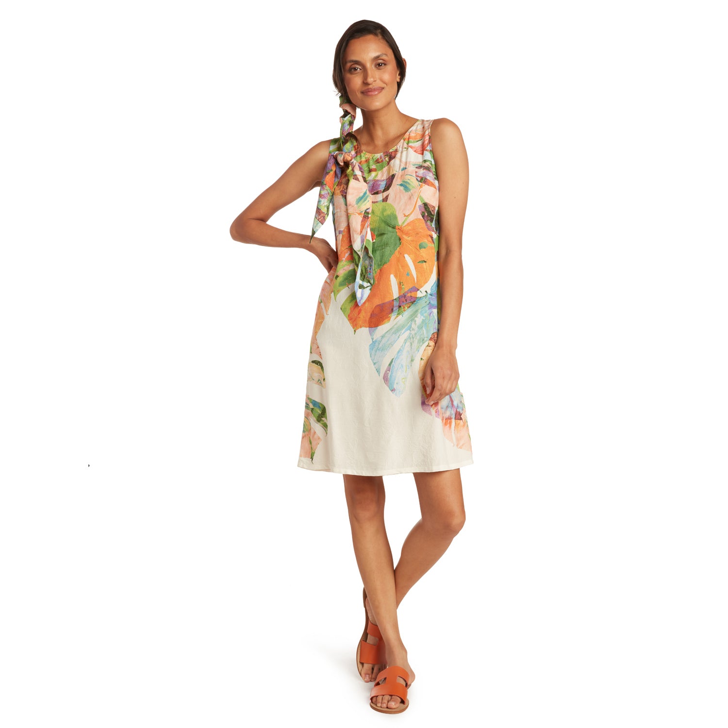 'Akala (Rose) Jackie Robe - Monstera