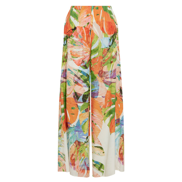 Jams World Long Wide Leg Pants Spring Breeze