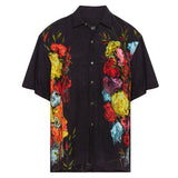 Men's Retro Shirt - La Mujer de Flores