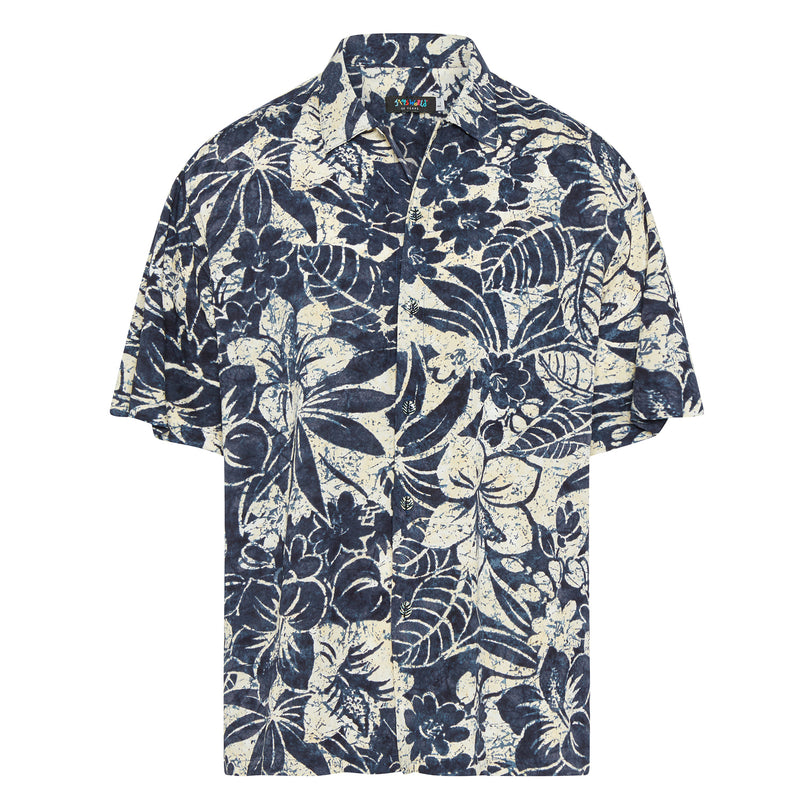 Camisa Retro Hombre - Koa Indigo
