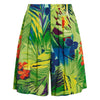 Unisex Rayon Volley Short - Jungle Palm
