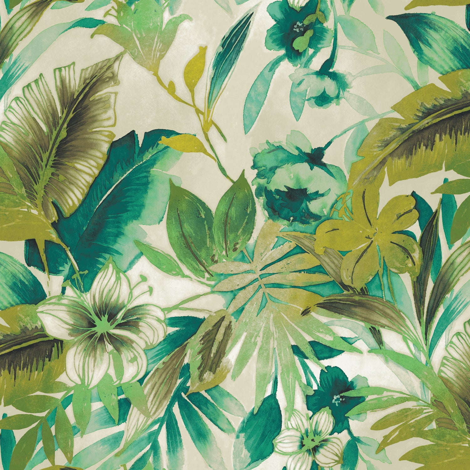 Camiseta sin mangas estampada - Azzurra Teal