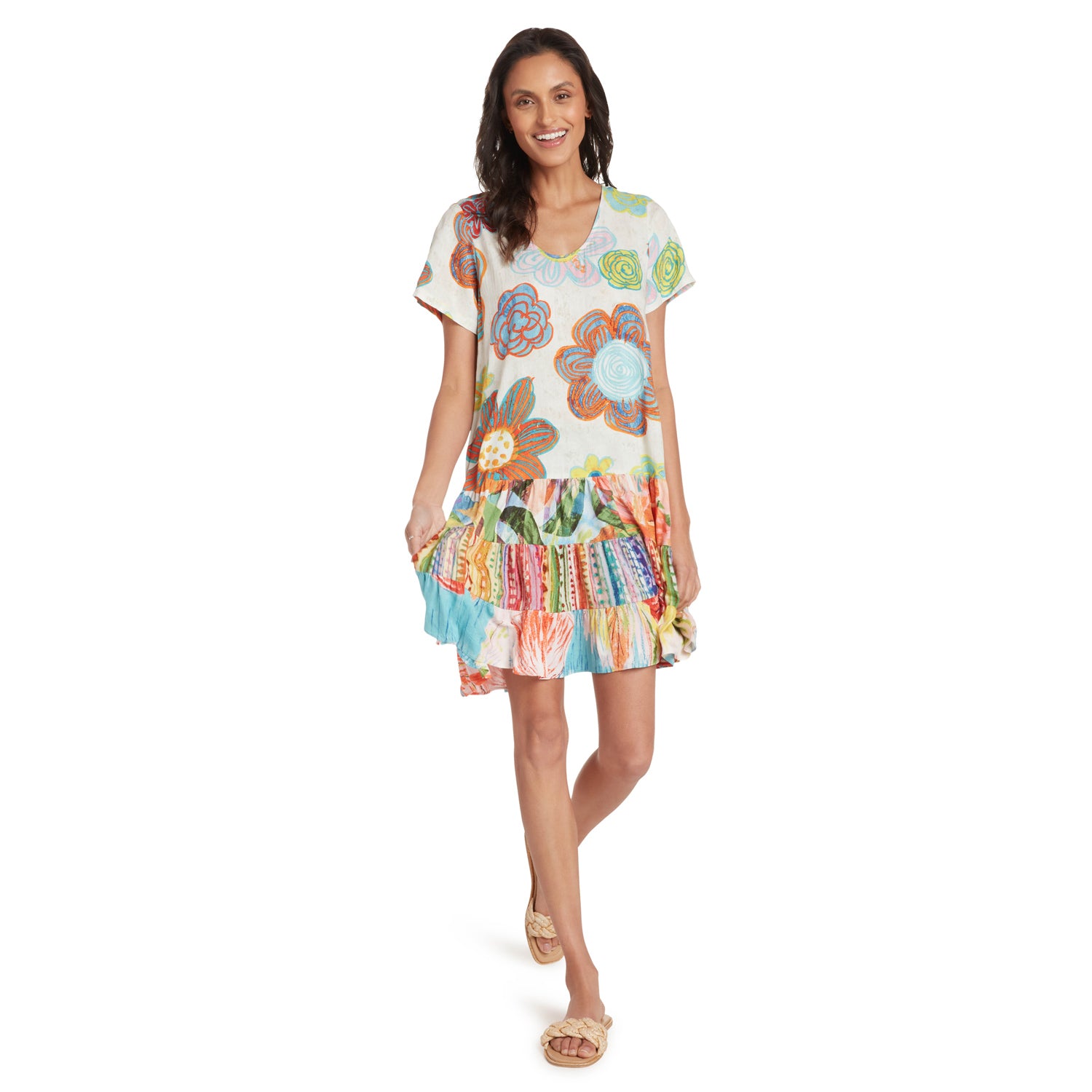 Vestido Hattie - Goma de mascar
