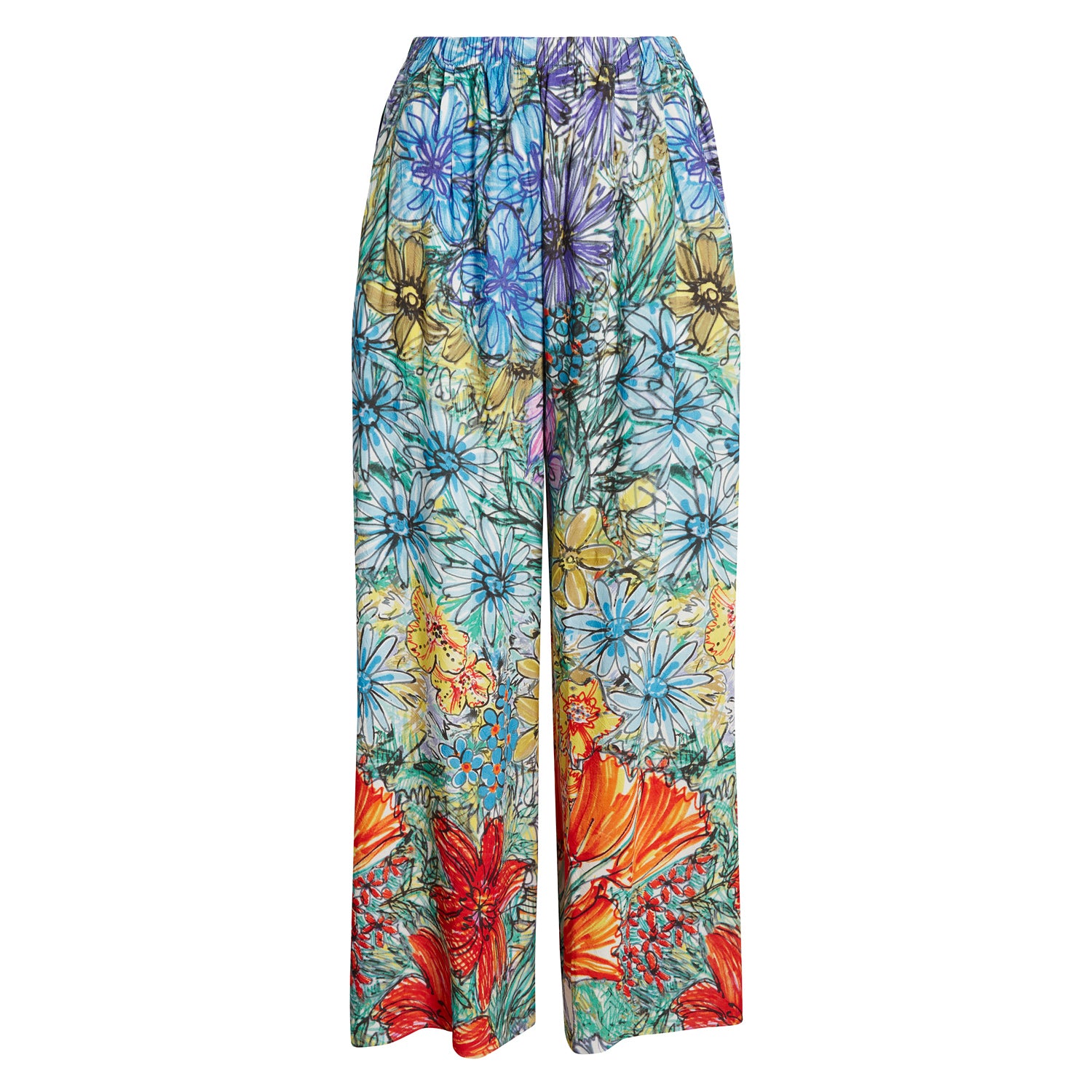 Pantalon long à jambe large - Eden