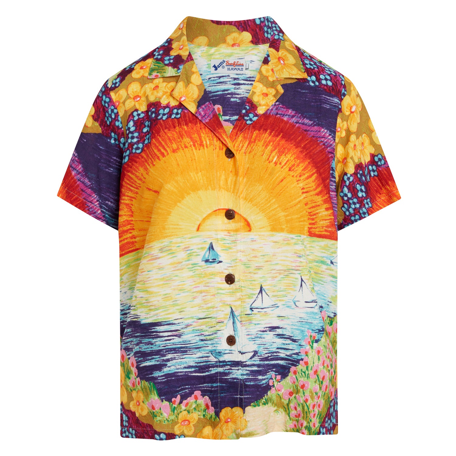 Stampa Top - Vela al tramonto
