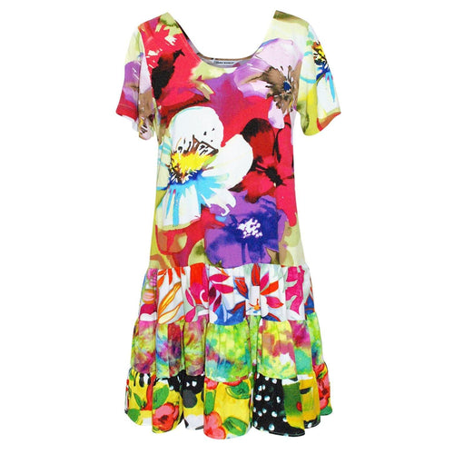 Hattie Dress - Flower Splash - jamsworld.com