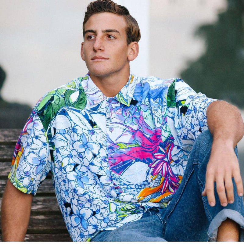 Chemise rétro pour homme - Grandiflora - jamsworld.com