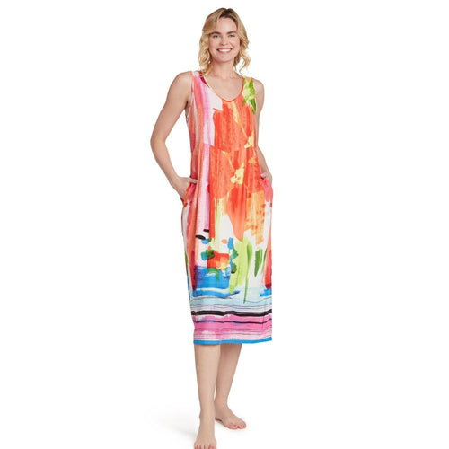Janice Dress - Cayenne - jamsworld.com