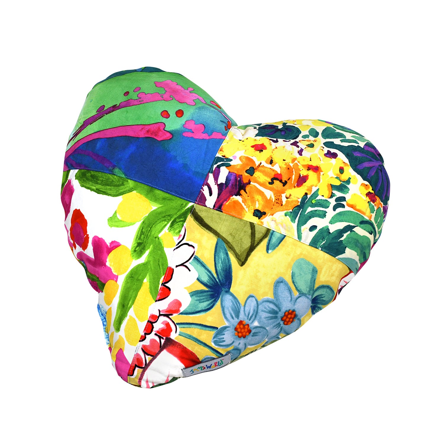 Patch Work Oreiller Coeur