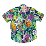 Boys Rayon Shirt: XS(4/5 - L(12/14) - 'Akala (Pink) Capri