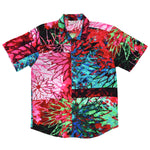 Camisa de rayón para niños: XS(4/5 - L(12/14) - Fire Sky