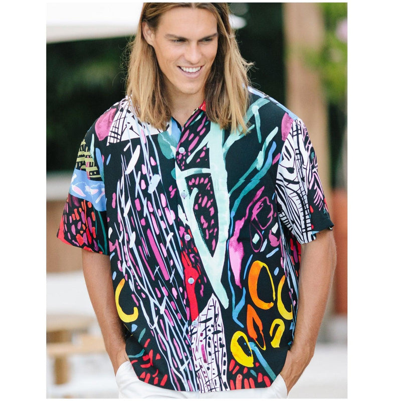 Chemise rétro pour homme - Illusion - jamsworld.com