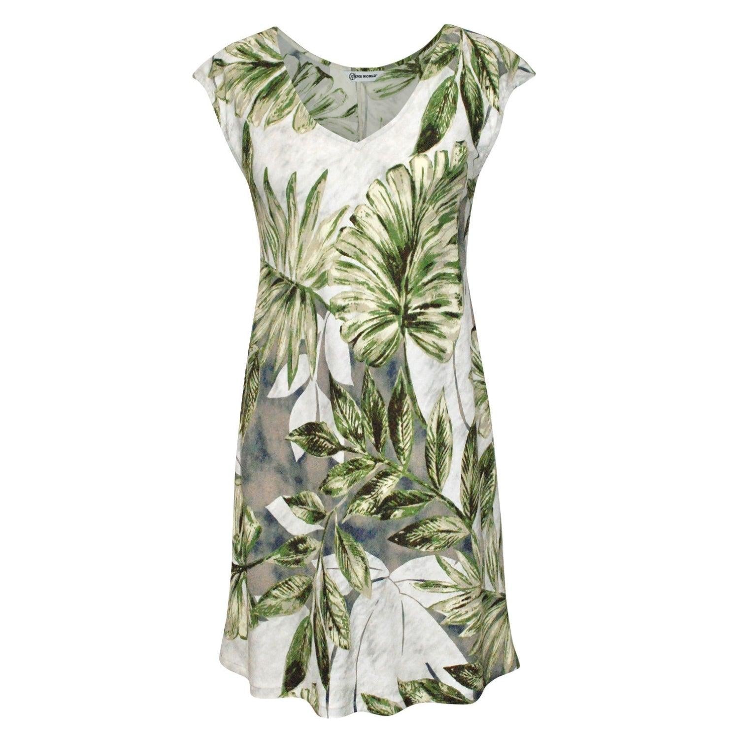 Sherry Dress - Kona Coast Olive - jamsworld.com