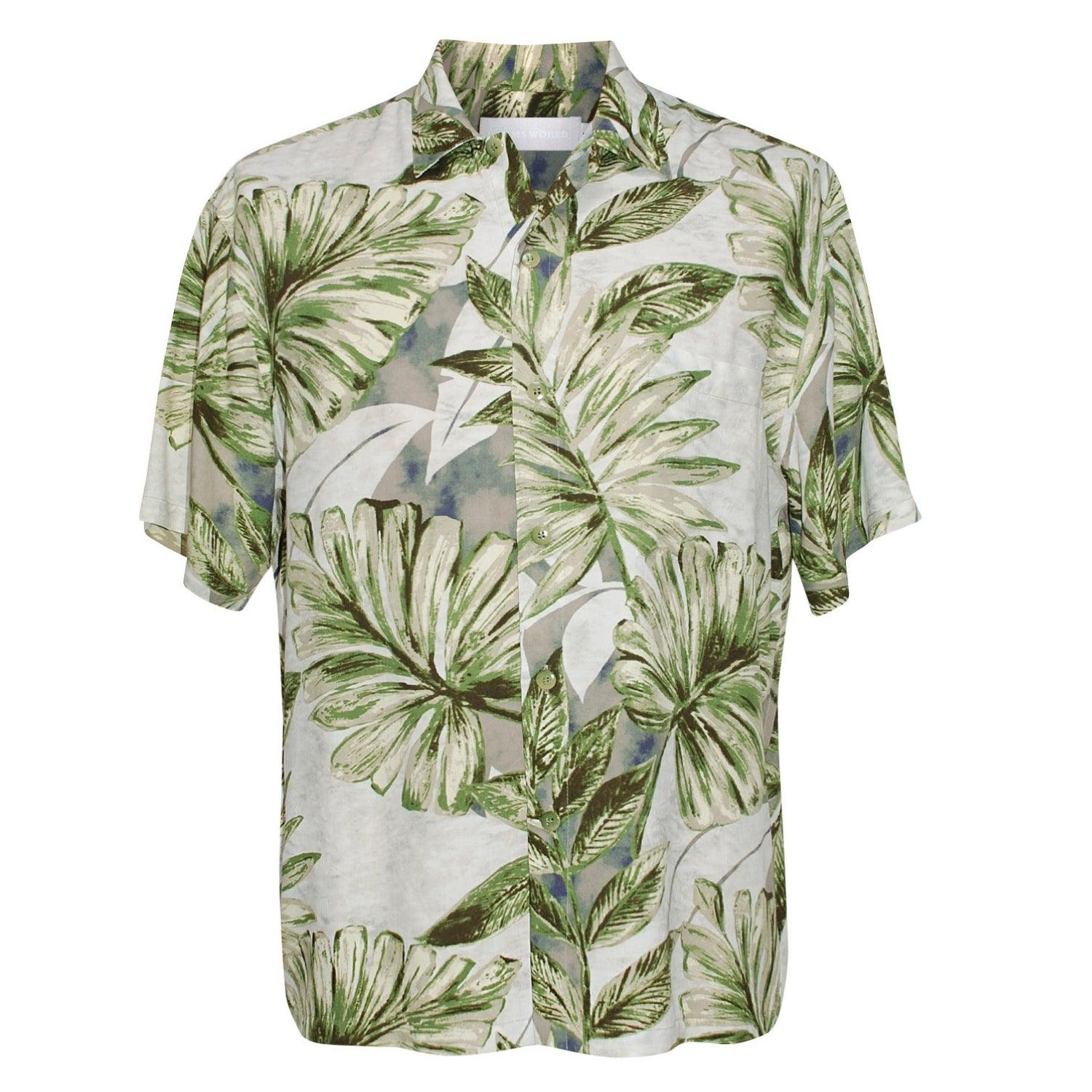 Chemise rétro pour homme - Kona Coast Olive - jamsworld.com