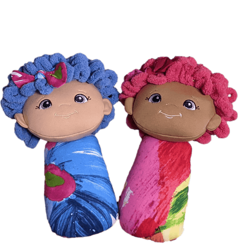 Coping Cuddles Swaddle Doll - Cayenne - jamsworld.com