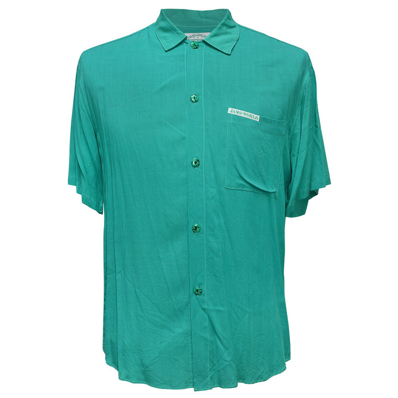 Chemise en rayonne unie Jams World des années 1990 - jamsworld.com