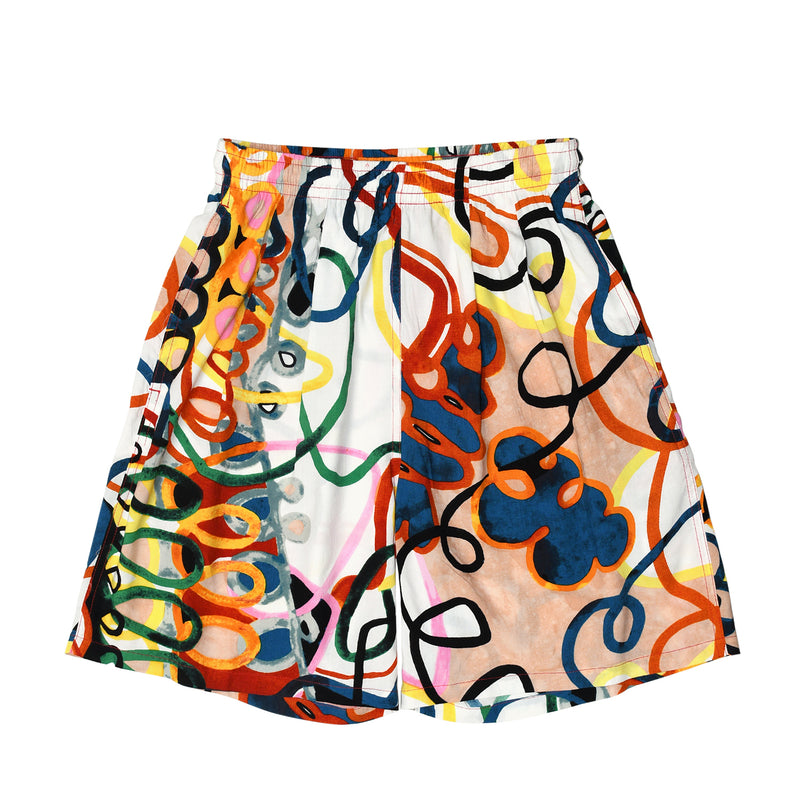 Unisex Rayon Volley Short - Loop de Loop