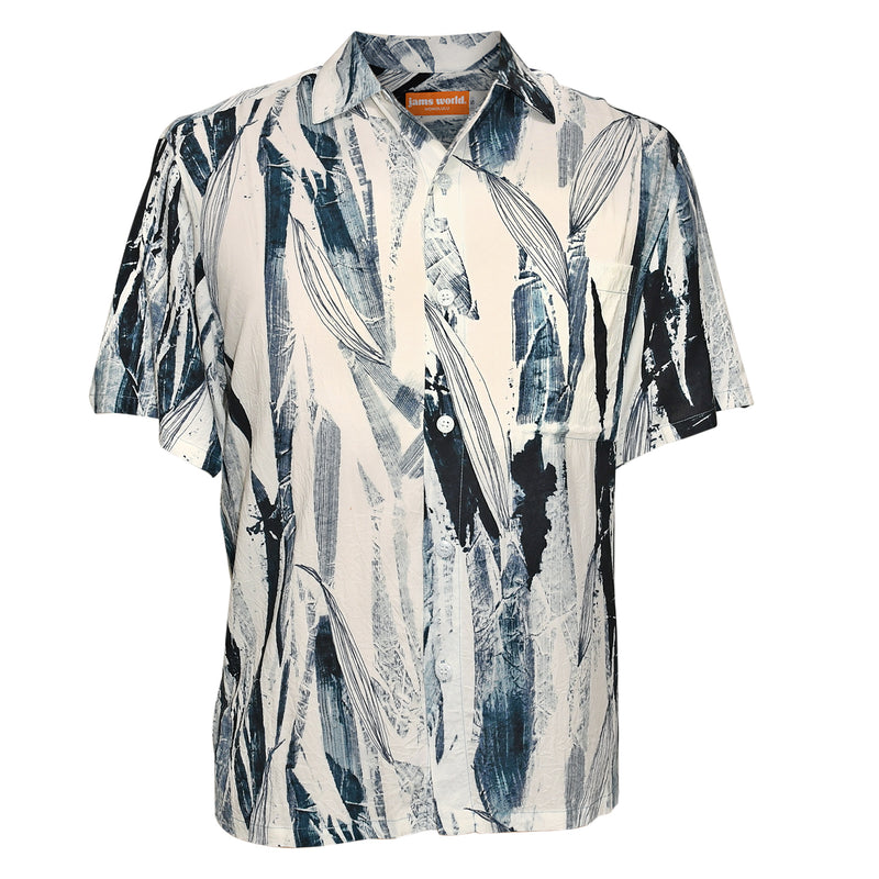 Camisa Retro Hombre - Lucky Bamboo Navy