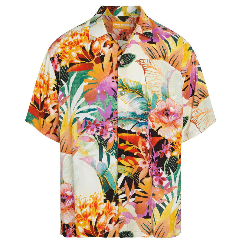 Camisa Retro Hombre - Cassis - jamsworld.com
