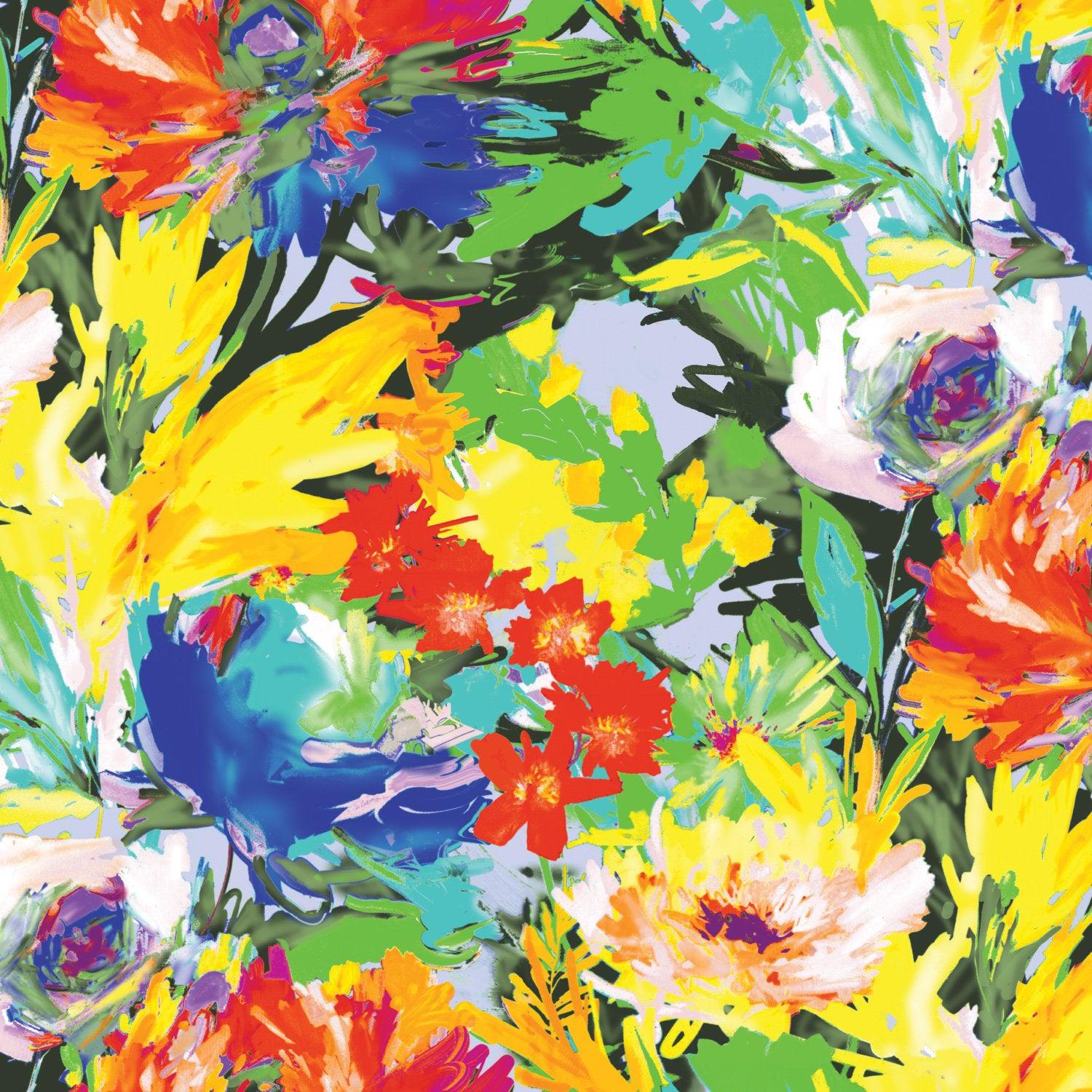 Chemise rétro pour homme - Floral Breeze - jamsworld.com