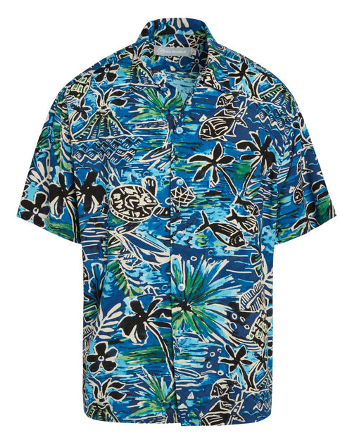 Men's Retro Shirt - Honu Island Blue - jamsworld.com