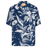 Chemise Retro Homme - Lau Kala Indigo - jamsworld.com