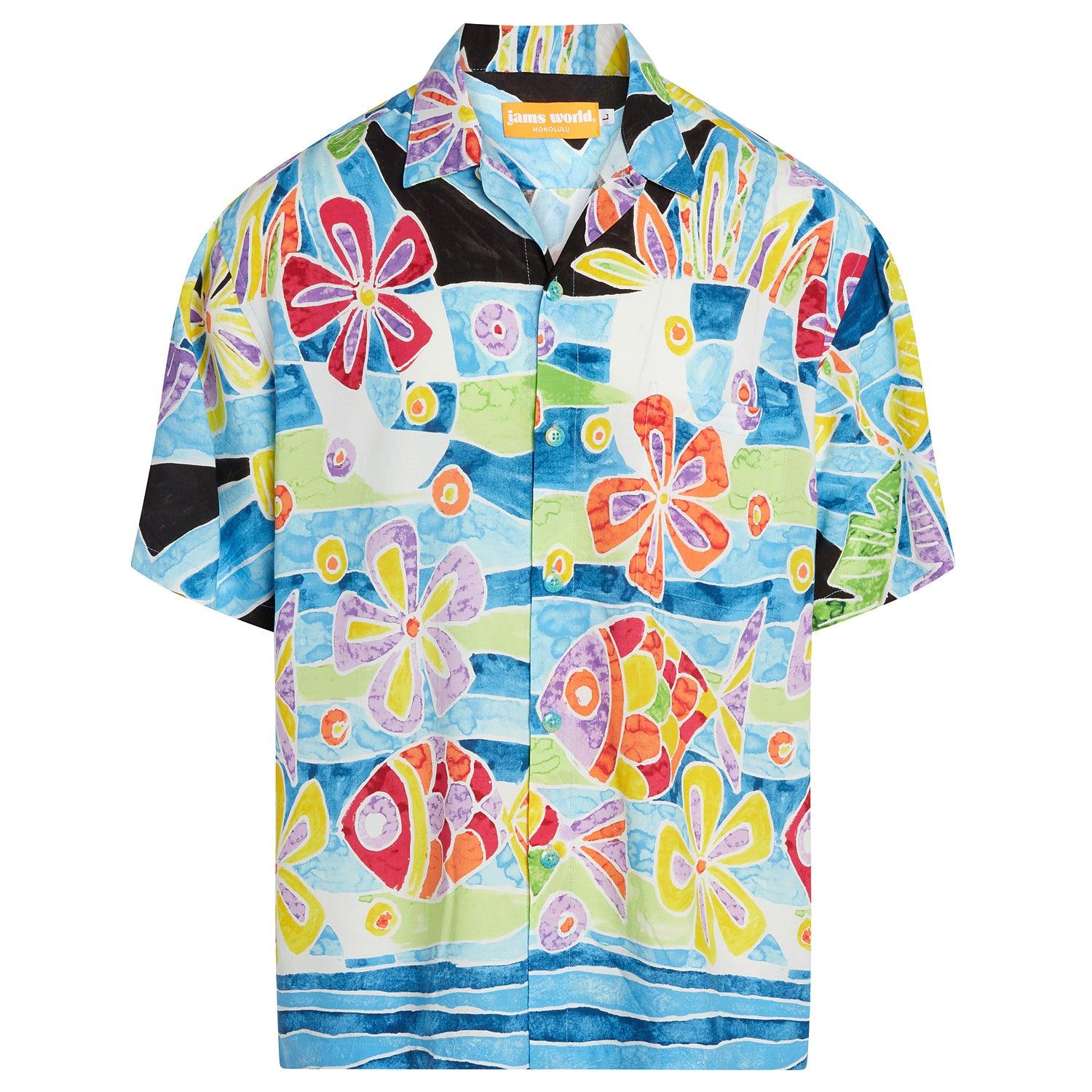 Chemise rétro pour homme - Palm Bay - jamsworld.com