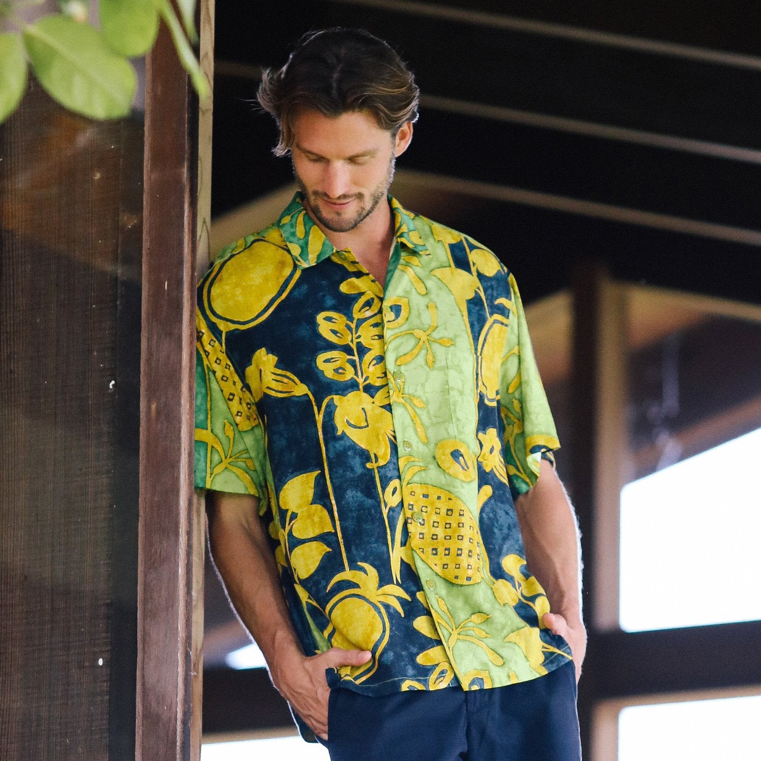 Men's Retro Shirt - Pineapple Patch - jamsworld.com