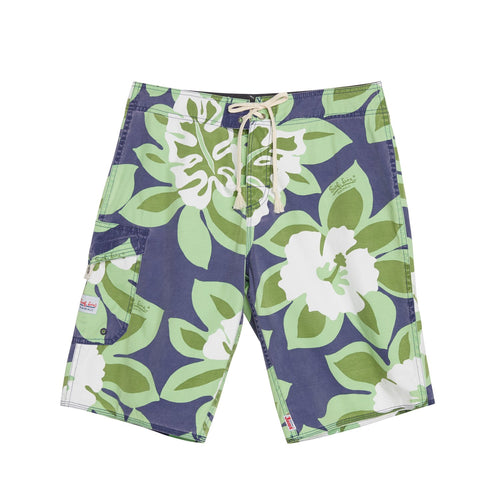 Surf Line Boardshorts - Monstera Blue - jamsworld.com