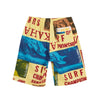 Men's Super Jams - Surf Contest Yellow - Surf Line Hawaii