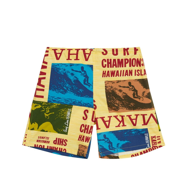 Men's Original Jams Shorts - Surf Contest Yellow - jamsworld.com